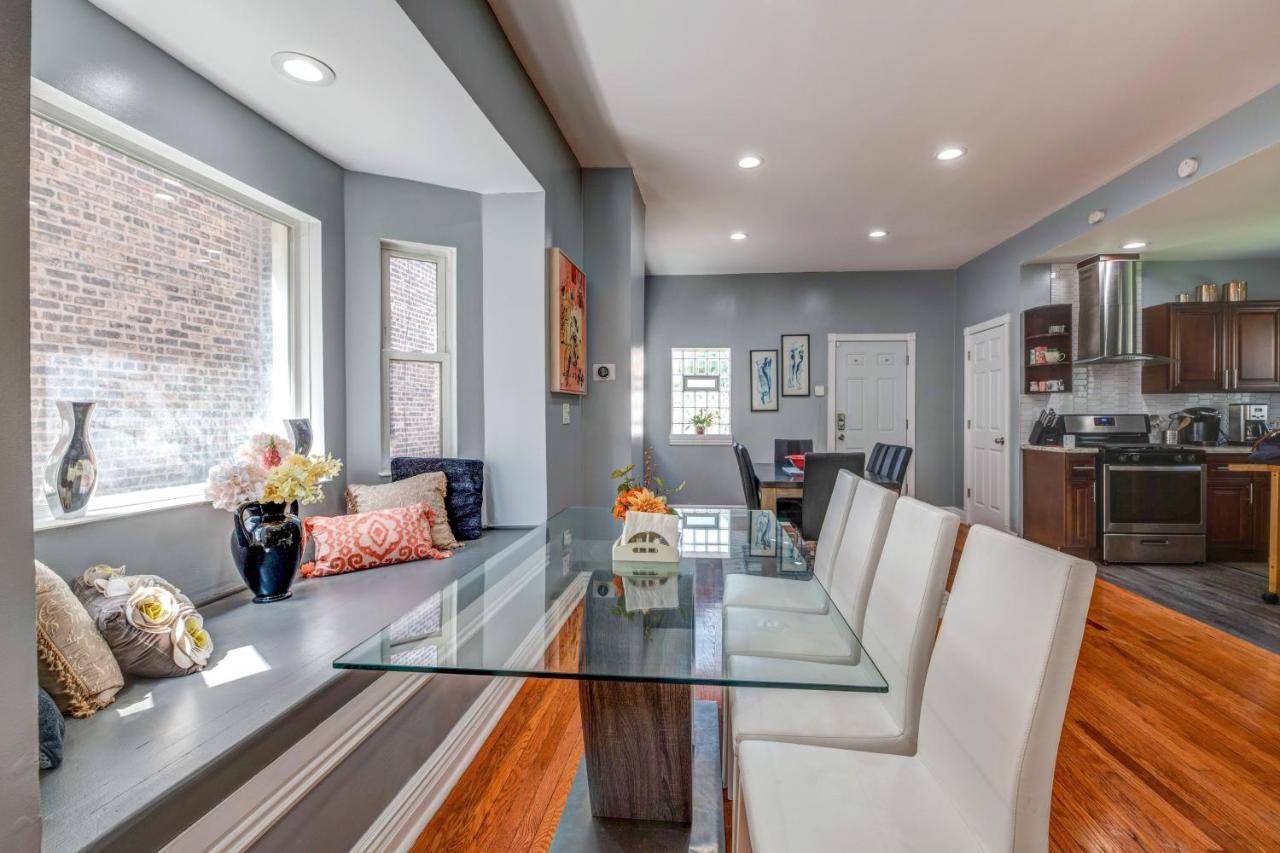 Spacious 5-Br House Near Transit W Parking Chicago Esterno foto