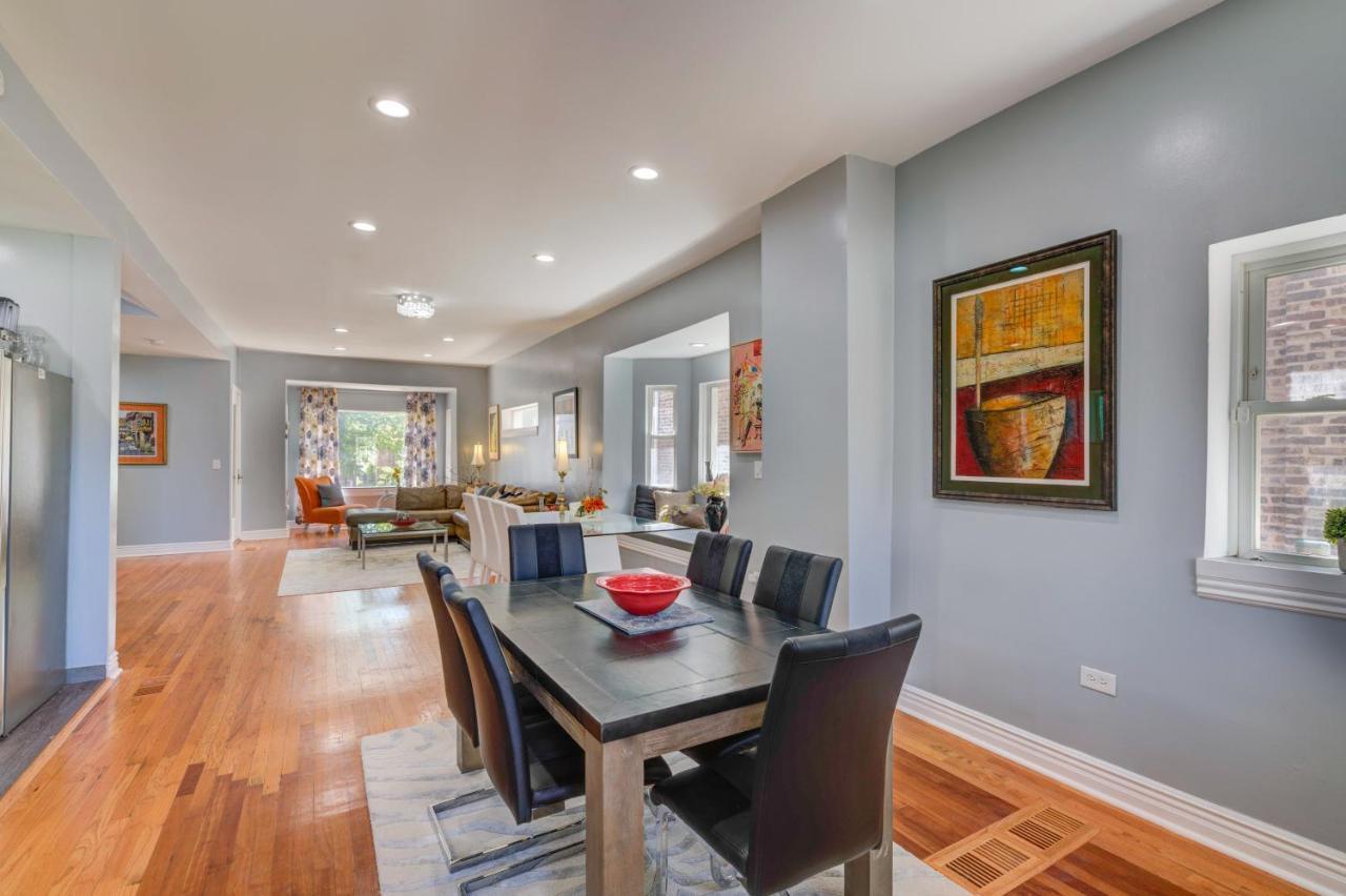 Spacious 5-Br House Near Transit W Parking Chicago Esterno foto