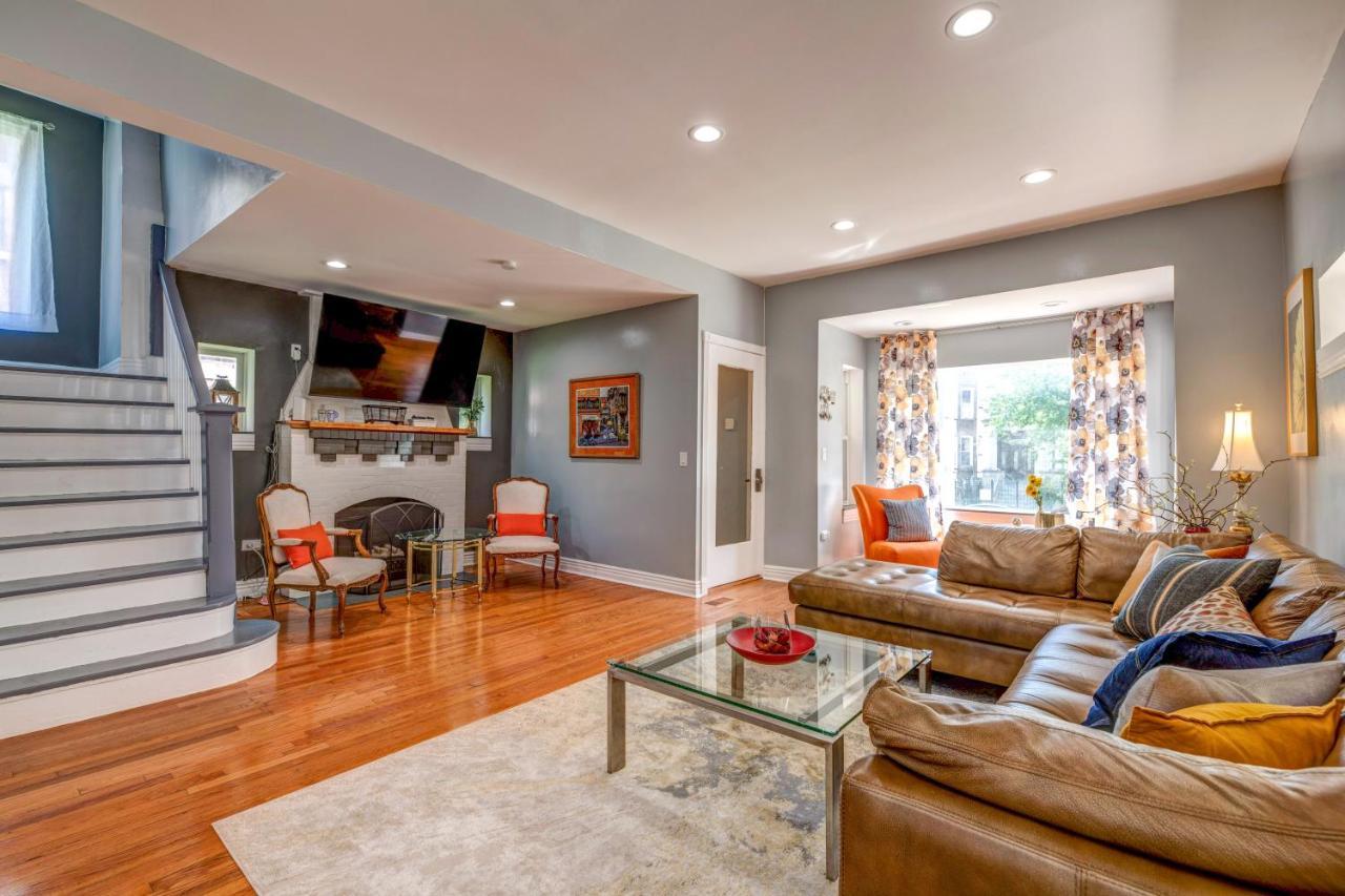 Spacious 5-Br House Near Transit W Parking Chicago Esterno foto