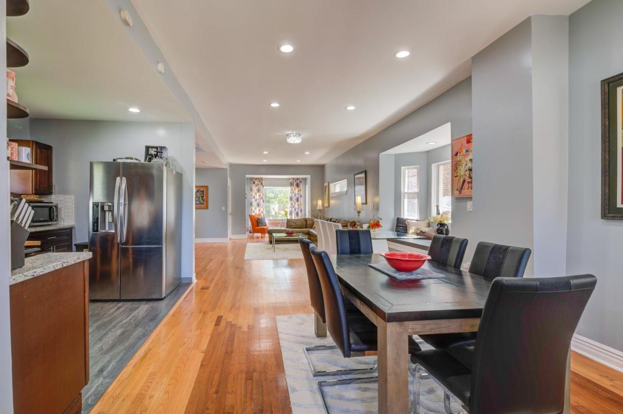 Spacious 5-Br House Near Transit W Parking Chicago Esterno foto
